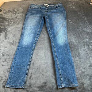 BKE Buckle Payton Skinny Jeans Denim Pants Blue Medium Wash Womens 30x31.5"